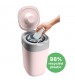Cos pentru scutece Tommee Tippee Sangenic Twist and Click Reciclabil, Roz/Gri